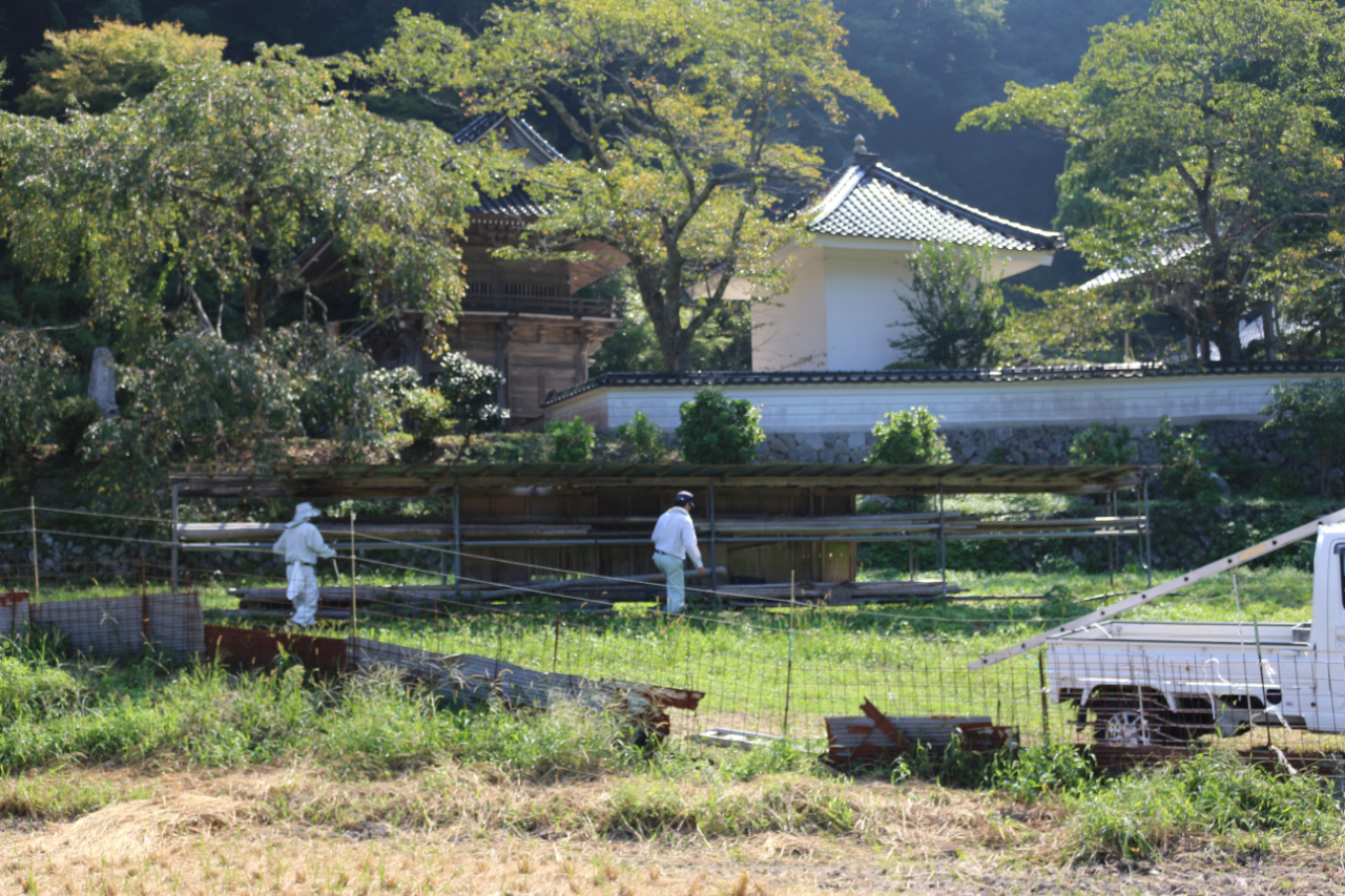 島根県大田市温泉津町西田　無形の民俗文化財「ヨズクハデ」