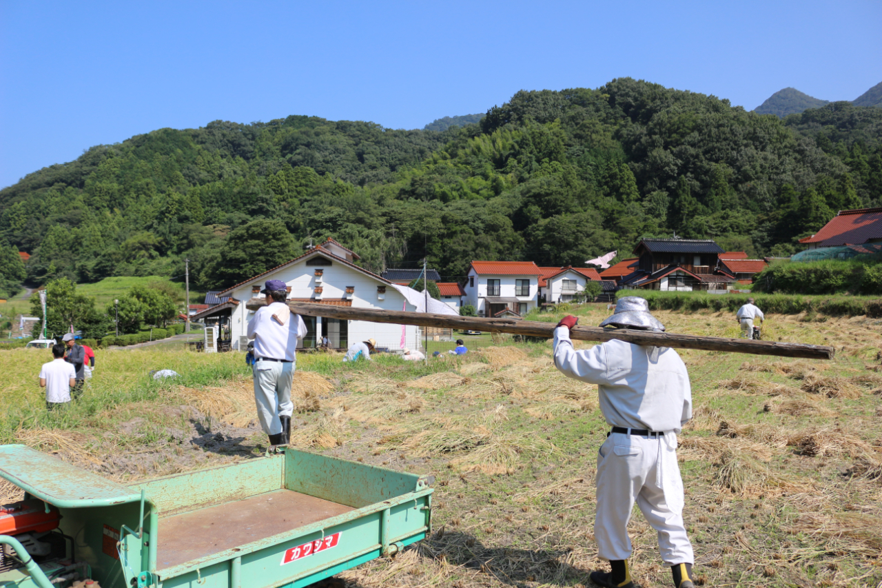 島根県大田市温泉津町西田　無形の民俗文化財「ヨズクハデ」