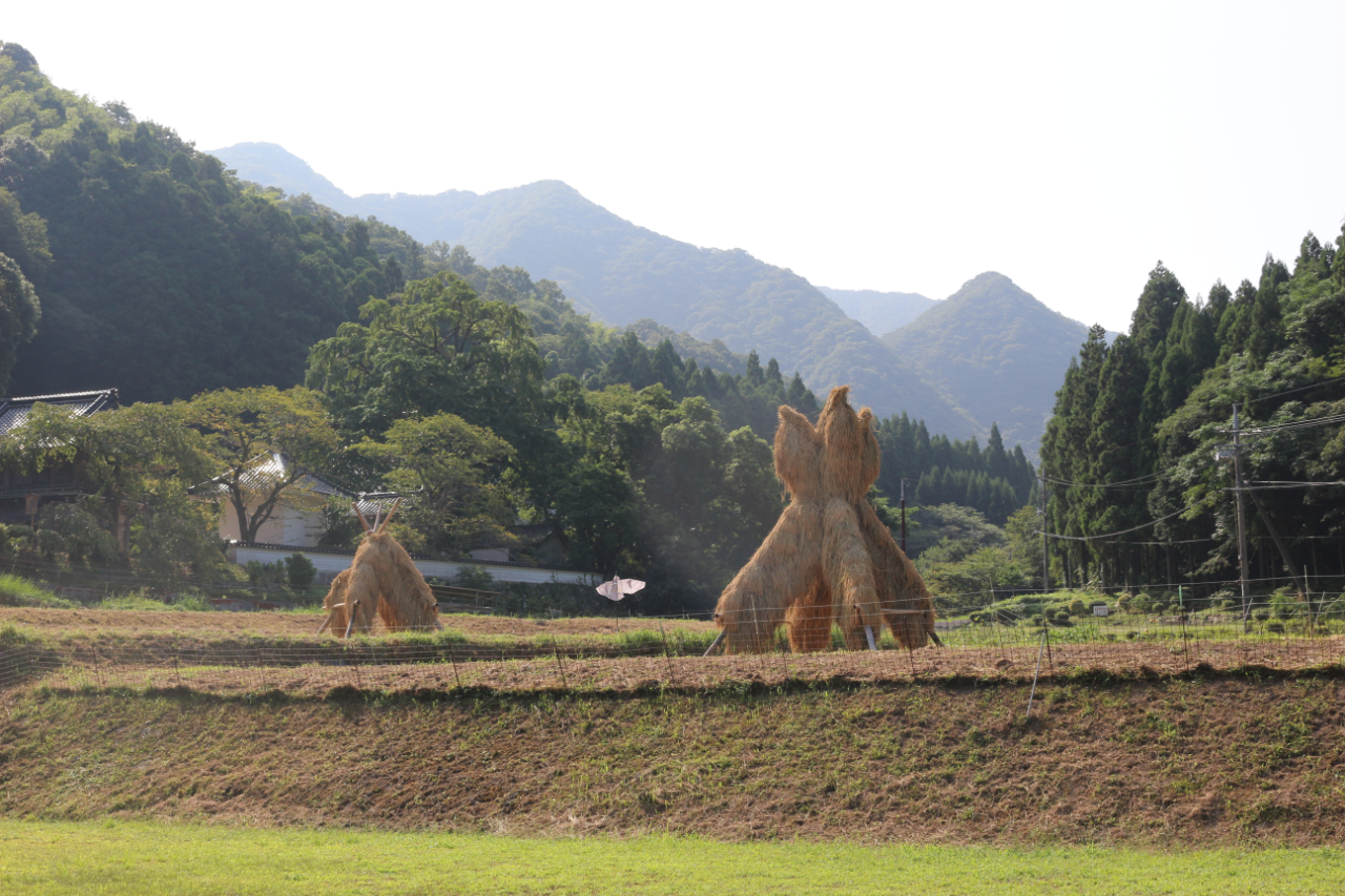 島根県大田市温泉津町西田　無形の民俗文化財「ヨズクハデ」