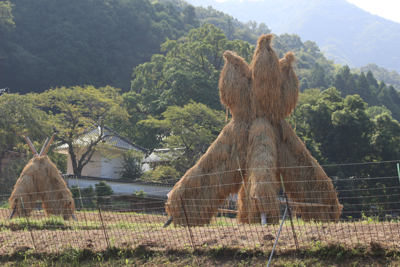 島根県大田市温泉津町西田　無形の民俗文化財「ヨズクハデ」