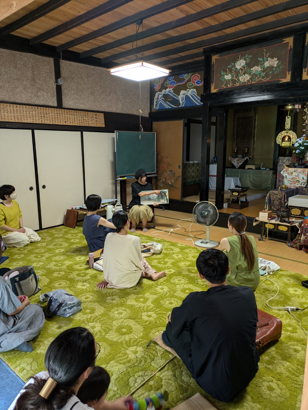 おとなのためのよみきかせ島根県大田市大森町　願龍寺