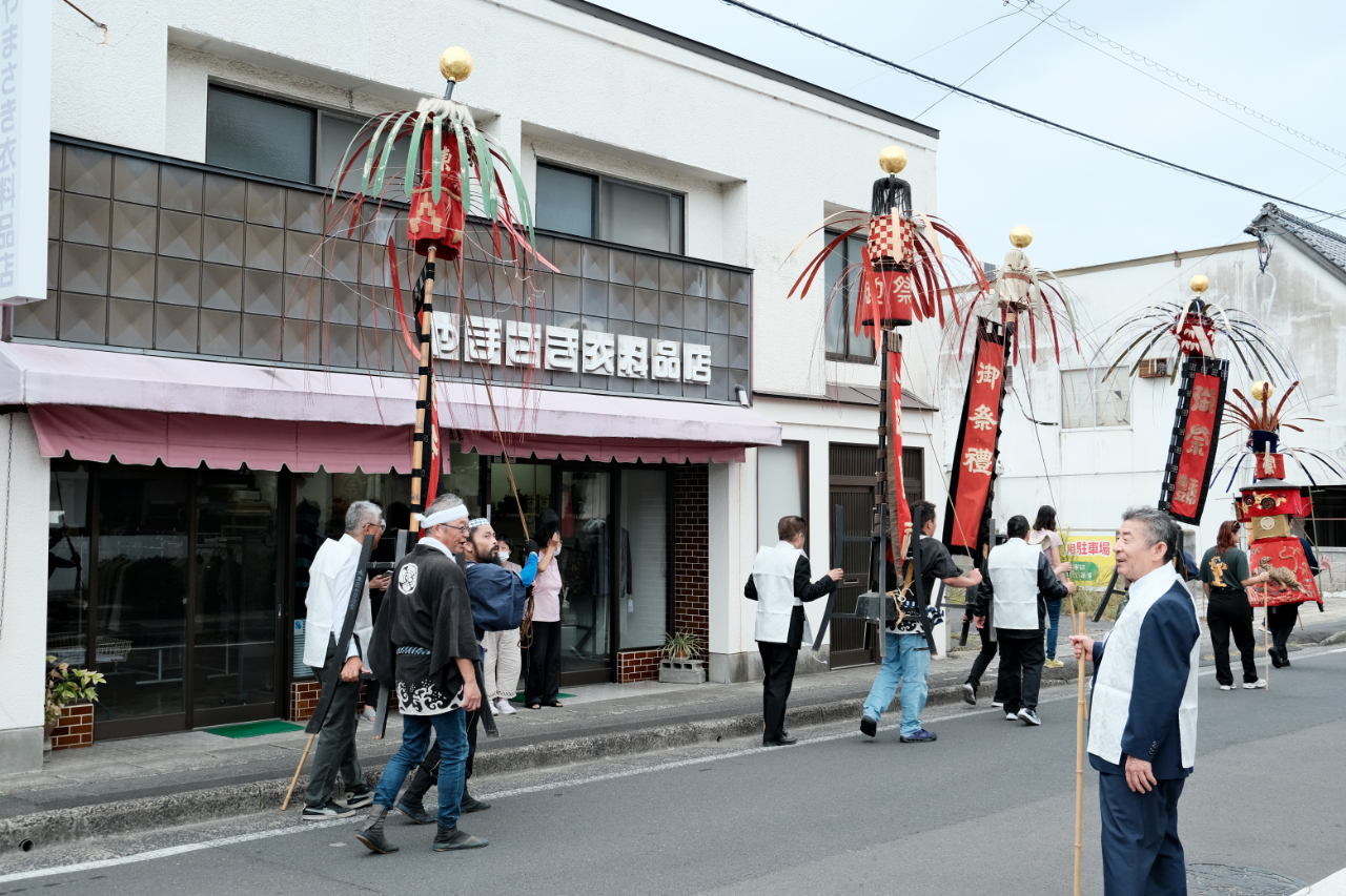 大田両八幡宮祭礼風流 喜多八幡宮