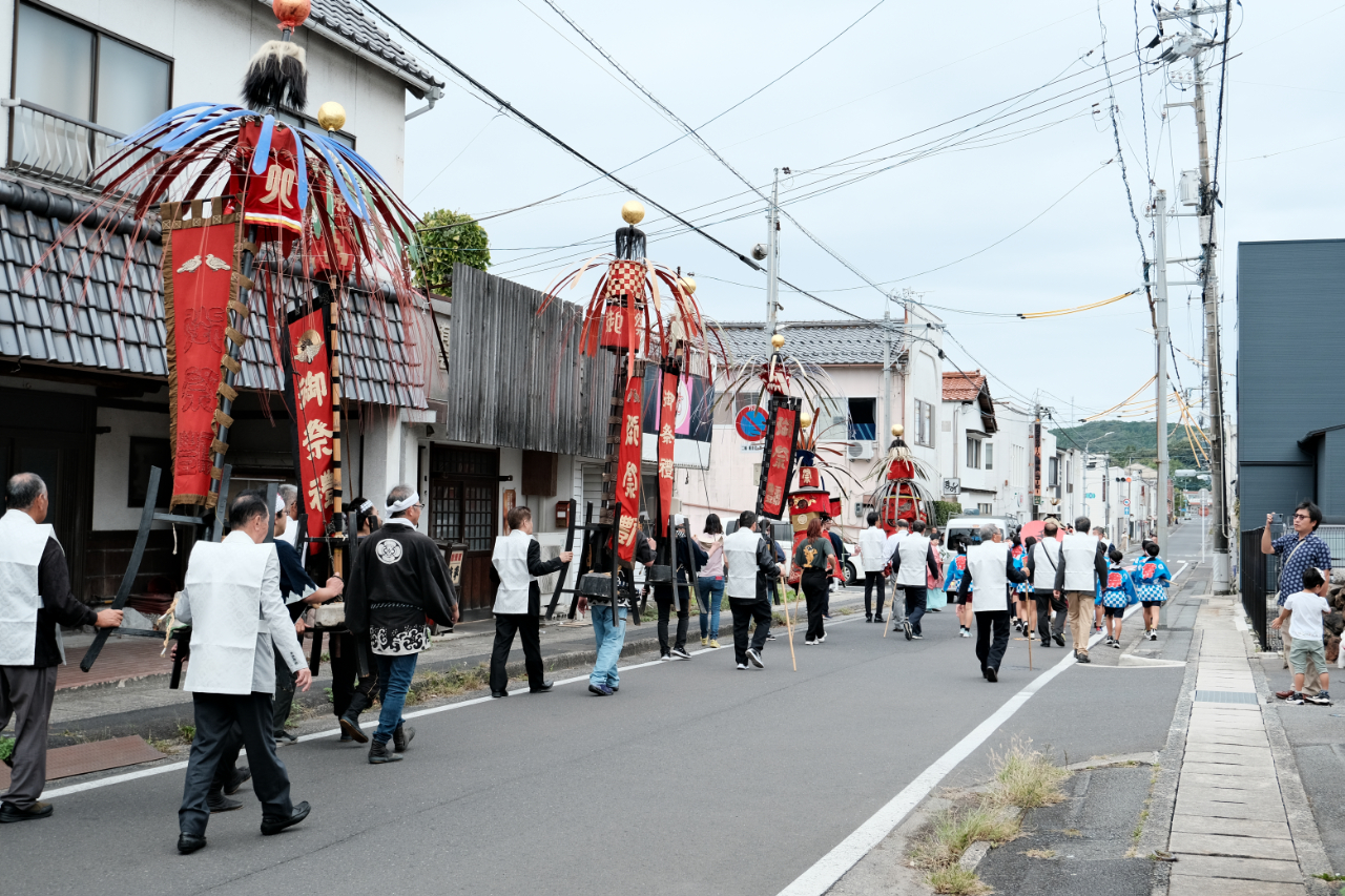 大田両八幡宮祭礼風流 喜多八幡宮