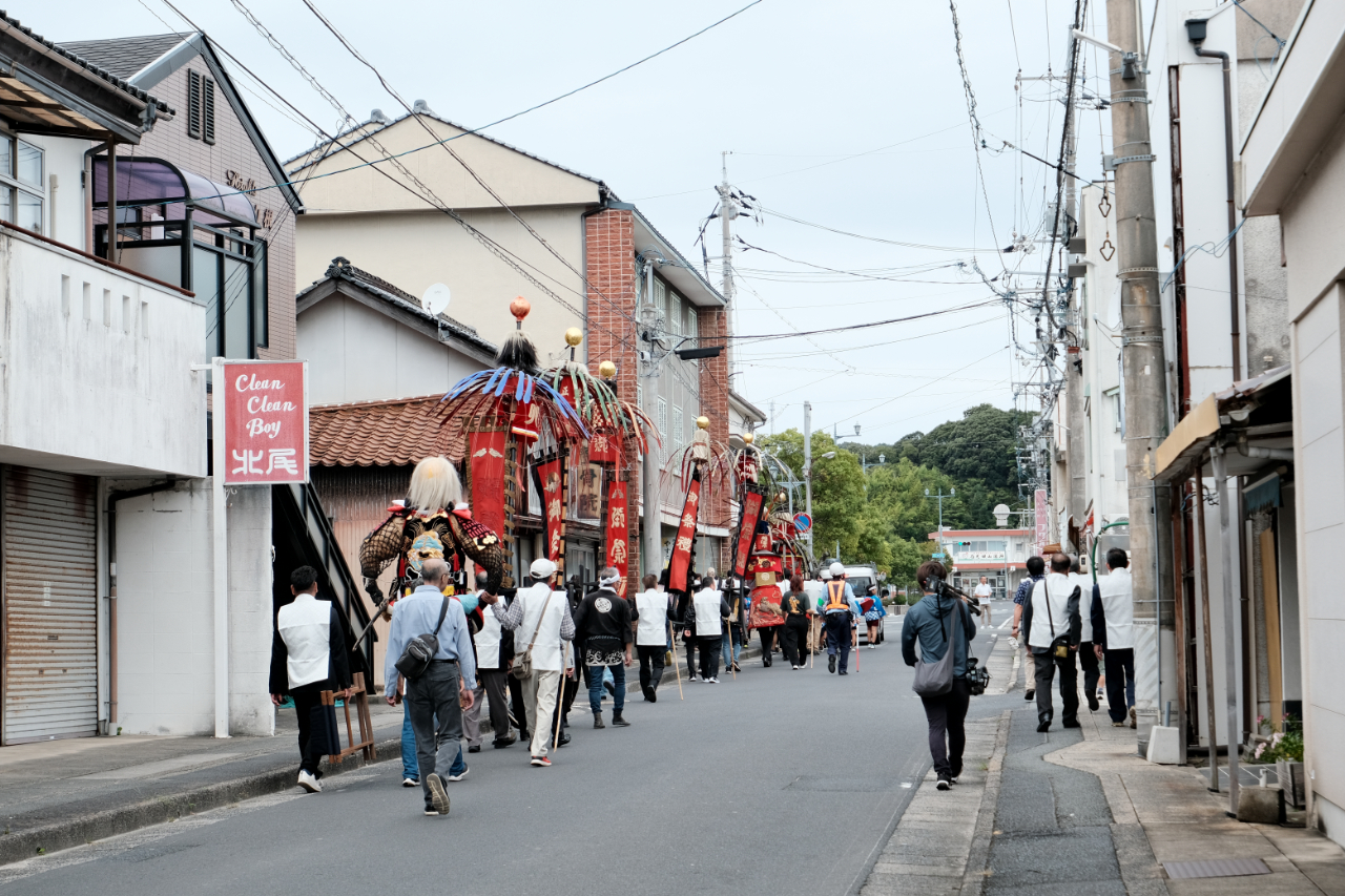 大田両八幡宮祭礼風流 喜多八幡宮