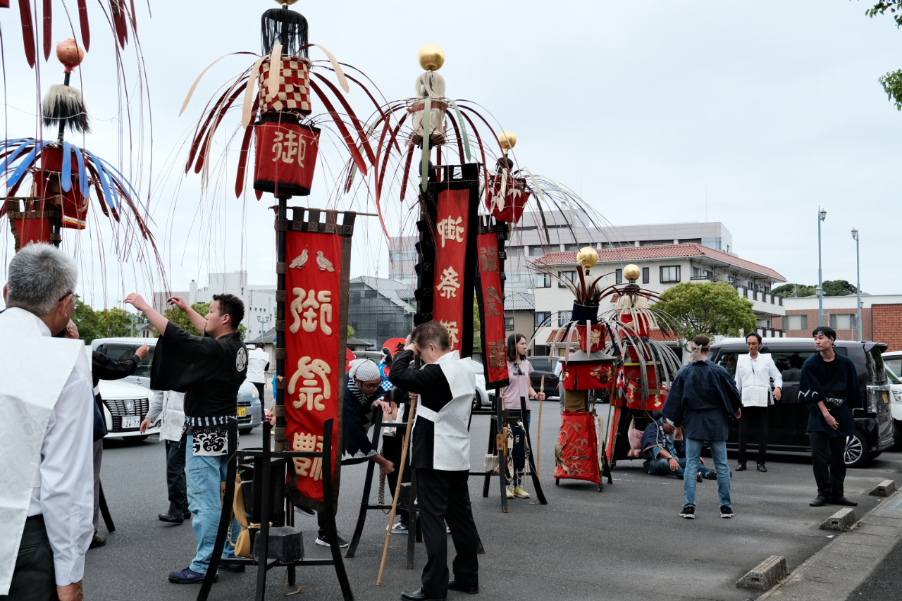 大田両八幡宮祭礼風流 喜多八幡宮