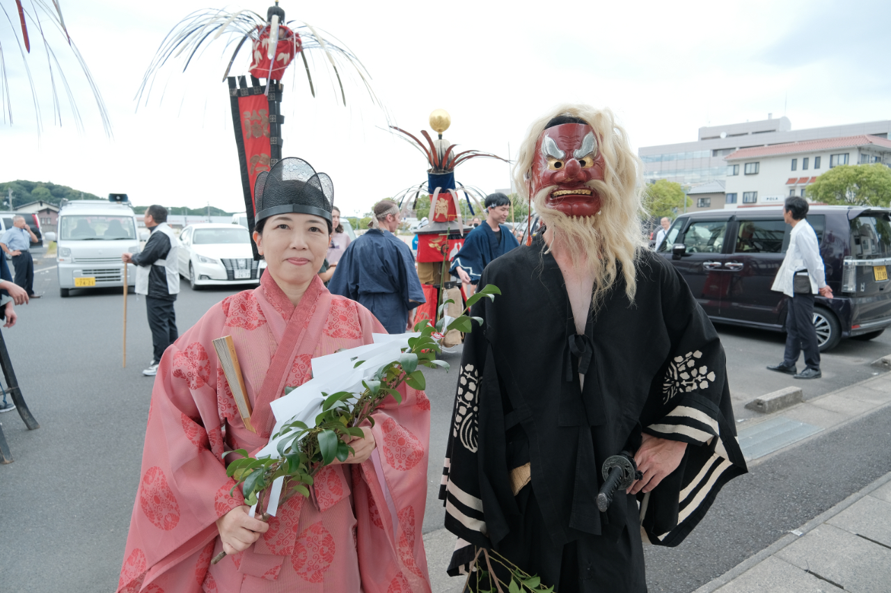 大田両八幡宮祭礼風流 喜多八幡宮