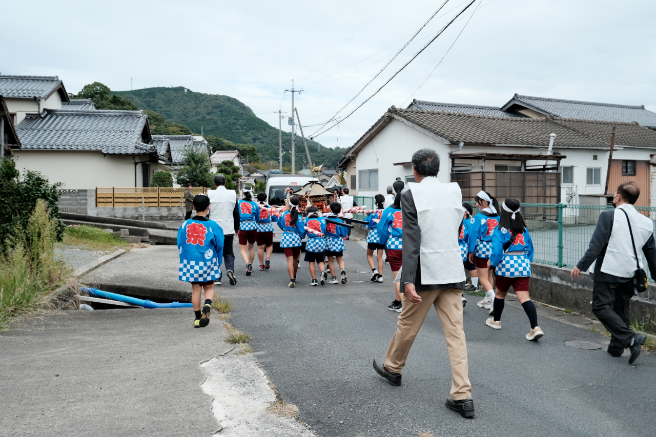 大田両八幡宮祭礼風流 喜多八幡宮