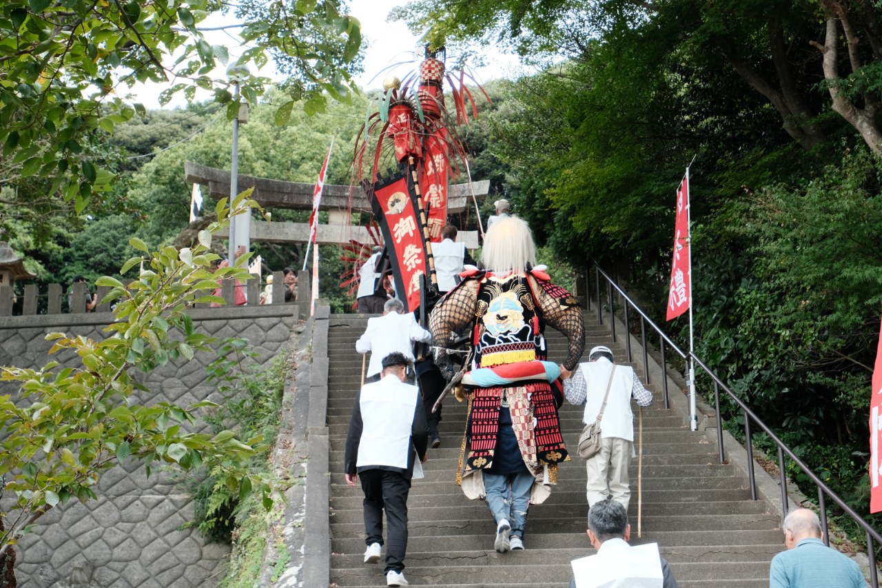 大田両八幡宮祭礼風流 喜多八幡宮