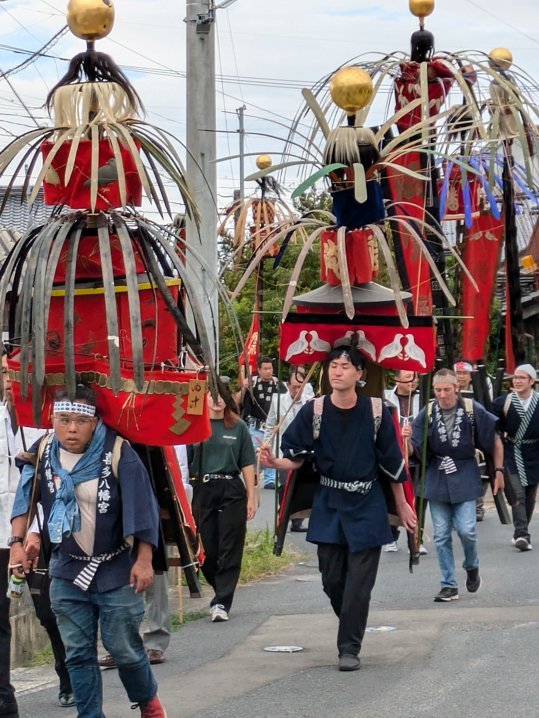 大田両八幡宮祭礼風流 喜多八幡宮