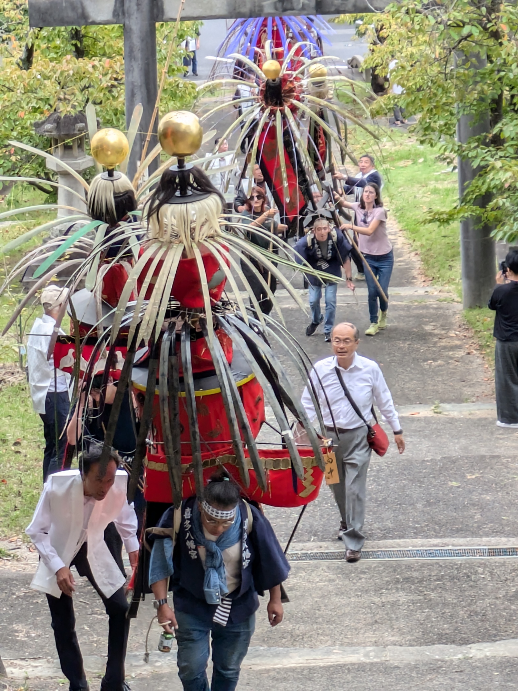 大田両八幡宮祭礼風流 喜多八幡宮