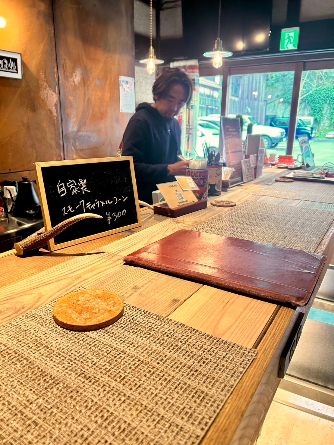 温泉津のハンバーガー屋さんBoonies Diner